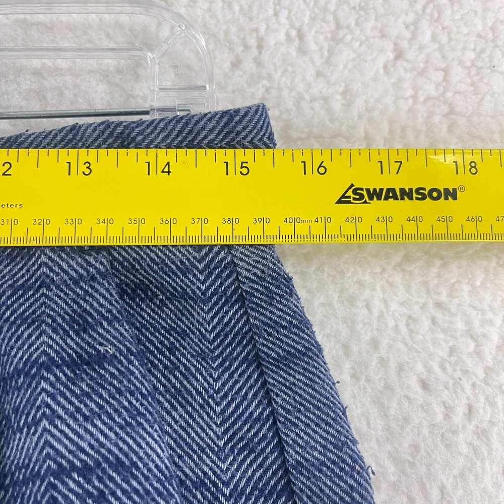 Urban Outfitters Blue Elliot Low Slung Wide Leg Trouser Pants Womens‎ Medium - Picture 6 of 16